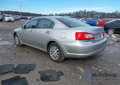 2009 Mitsubishi Galant Es/Sport Edition from USA, damaged, VIN 4A3AB36F89E006590